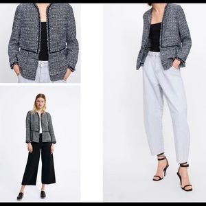Zara tweed jacket